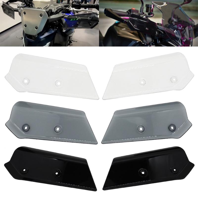 ABS Wind Deflector Handguard Easy Installation Windshield Handguard Weather resistant Handguard Simple Install for MT09