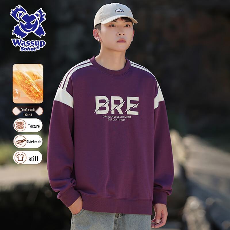 

Wassup Sohot Men s Casual Round Neck Sweatshirt 3XL