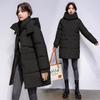 Thickened Cotton-padded Clothes Women's Medium and Long Winter New Fashion Thin and Warm Cotton-padded Jackets Cotton-padded Clothes Versatile Ho