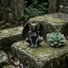 Indoor Table Ornaments Resin Gargoyle Statue, Medieval Gothic Sculpture, Artistic Horror Tabletop Figurines for Living Room Decorative Craft