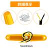 X-STYLE Side Markers, LED, 12 V, 24 V, Yellow, 9 LED Marker Lamps, Trailer,