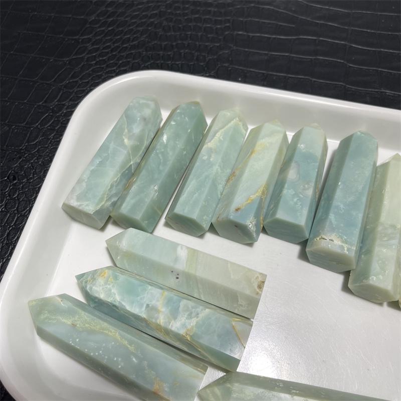 1kg Wholesale Natural Healing Products Crystal Crafts Amazonite Point for Home Decoration