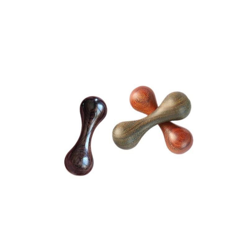 Dřevěná kloubní kost Dekompresní hračky Leštění Santalové dřevo Ruční odstředivka Úzkost Uvolnění stresu Otočit prst Gyro dárek