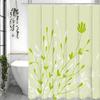 Green Grass Shower Curtain, Bathroom Decorative Shower Curtain, Waterproof Shower Curtain With Hooks