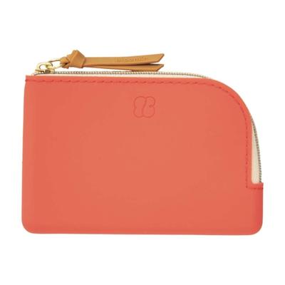 LIHIT LAB Flat Card Poppy Pouch, Size, Red, F7737-3