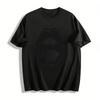 Glossy Pout Print Trendy Cool Casual Crewneck Short Sleeve Top Pure Cotton T-shirt