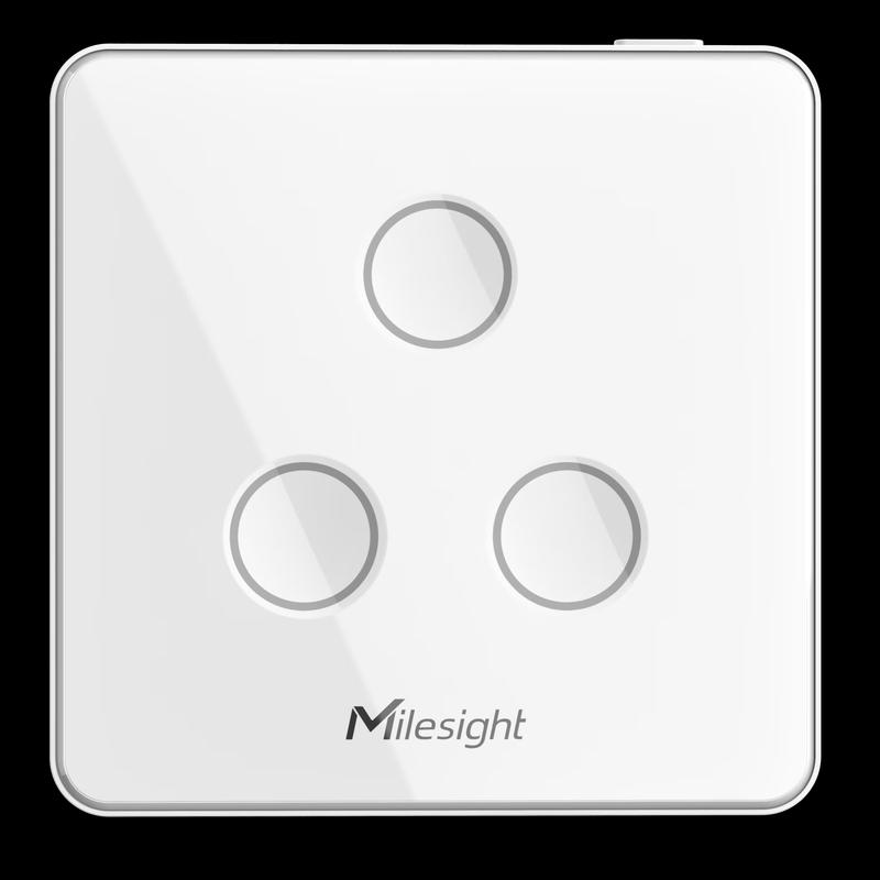 Электронный одноклавишный выключатель Milesight WS50X