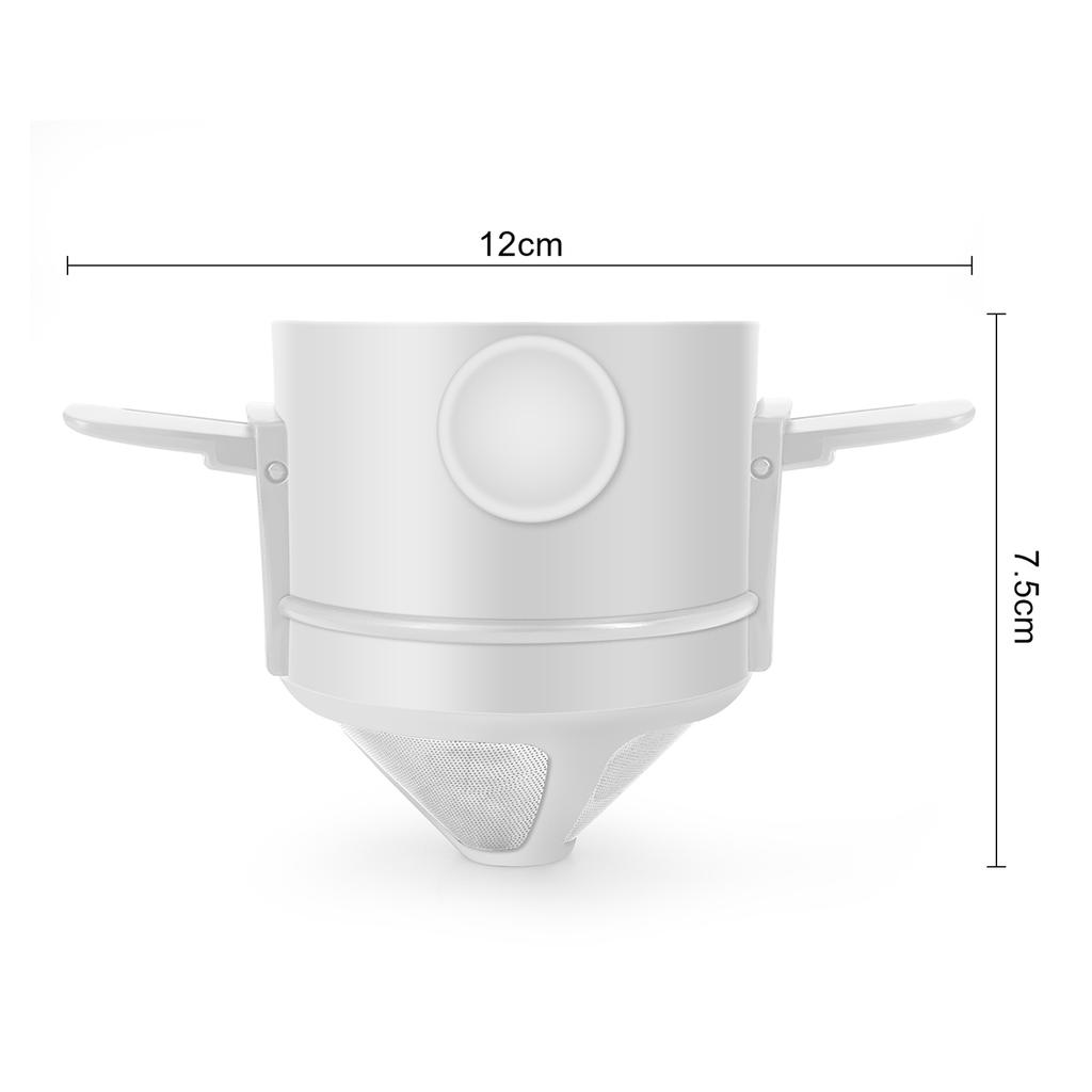 Portable Hand Brewed Coffee Filter Folding Double Layer Filtration Fine Encrypted Coffee Filter
