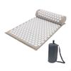 Acupressure Mat and Pillow Set Portable Massage Pad for Shoulder Waist Hotel