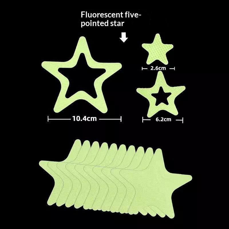 Star Pattern Non Slip Bathtub Stickers Waterproof Self Adhesive Removable Decals for Bathroom Shower Toilet Anti Fall