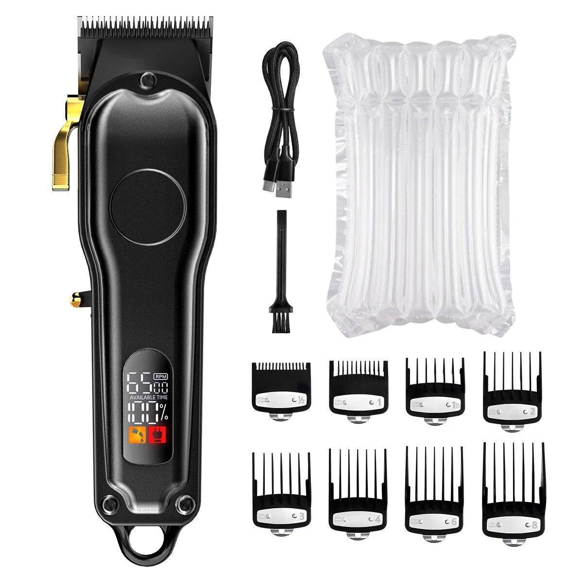 

KIKIDO Kk-1986 Профессиональная машинка для стрижки волос с лезвием для порошковой металлургии: Прочный и острый режущий инструмент для укладки салонного качества.