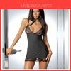 Sexy Lace Sleep Dress With Striped Design For Women And Girls
