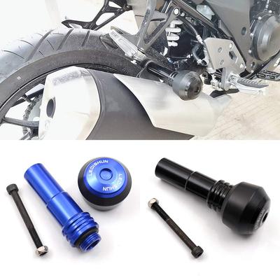 Aluminum Exhaust Pipe Slider (Titanium Color) for Suzuki GSX250R DL250 GW250 V-Strom250 and HAYABUSA GSXR1300