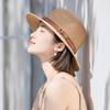 Panama hat women's summer travel seaside versatile sun protection sun hat temperament fashion top hat jazz hat