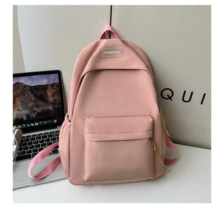 Schoolbag New Junior High School Schoolbag College College Style Casual Simple Backpack Fashion Trend Middle School Backpack