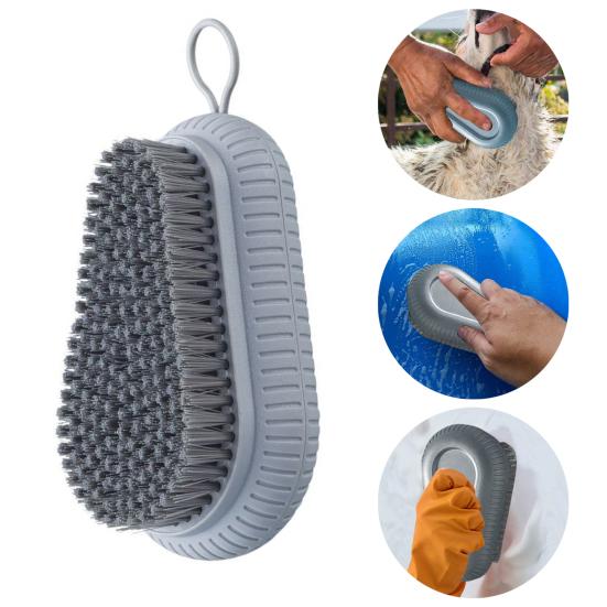 

2 шт. Полезная многофункциональная щетка для обуви с удобной ручкой для бытовой чистки для ежедневного использования