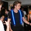 Helle LED Damen Hosenträger Kleiderbügel Leuchtende LED Lichter Hosenträger Party