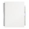 Floso Niove Soft Cover Recycled Plastic Notebook & Pen Set
