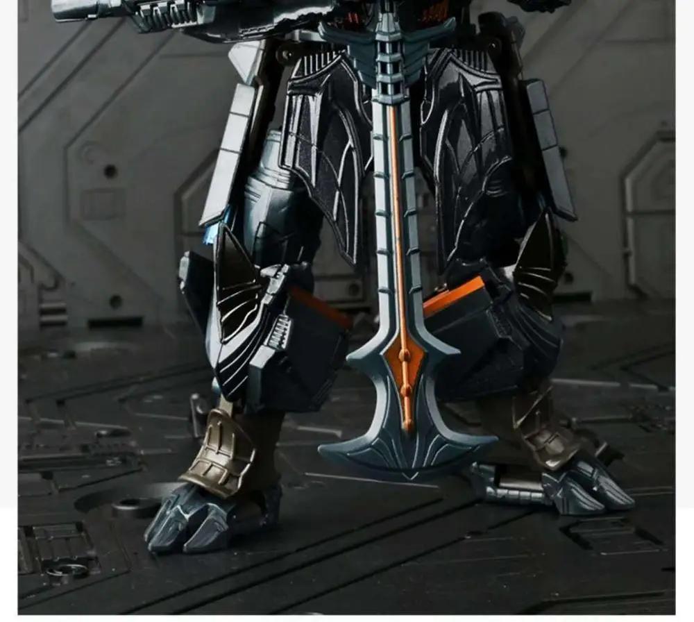 Black Mamba Cybertron Jet H6001-2 Transformation Robot Aircraft Movie Action Figure Alloy Figure Toys For Boy Durable
