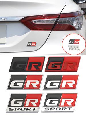 Car Sticker GR Sport Logo Emblem Badge Decals for HV YARiS RZ RC RS C-HR Corolla Prius Harrier Camry Tacoma Venza Rav4 GR