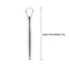 Stainless Steel Tongue Scraper - Bad Breath Removal Tool & Tongue Cleaner
