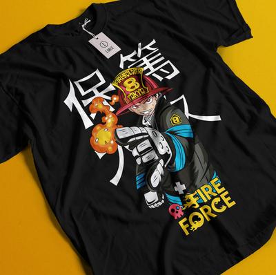 Fire Force Shirt Shinra Tshirt Benimaru T-Shirt Maki Tee Arthur Tamaki Kotatsu