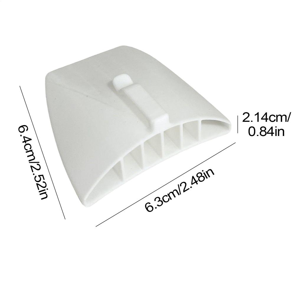 

Motorcycle Jacket Ventilated Vent Clip 1-Pair Motorcycle Jacket Cooling Clips Ventilation System Portable Fasteners Cooling Gear белый