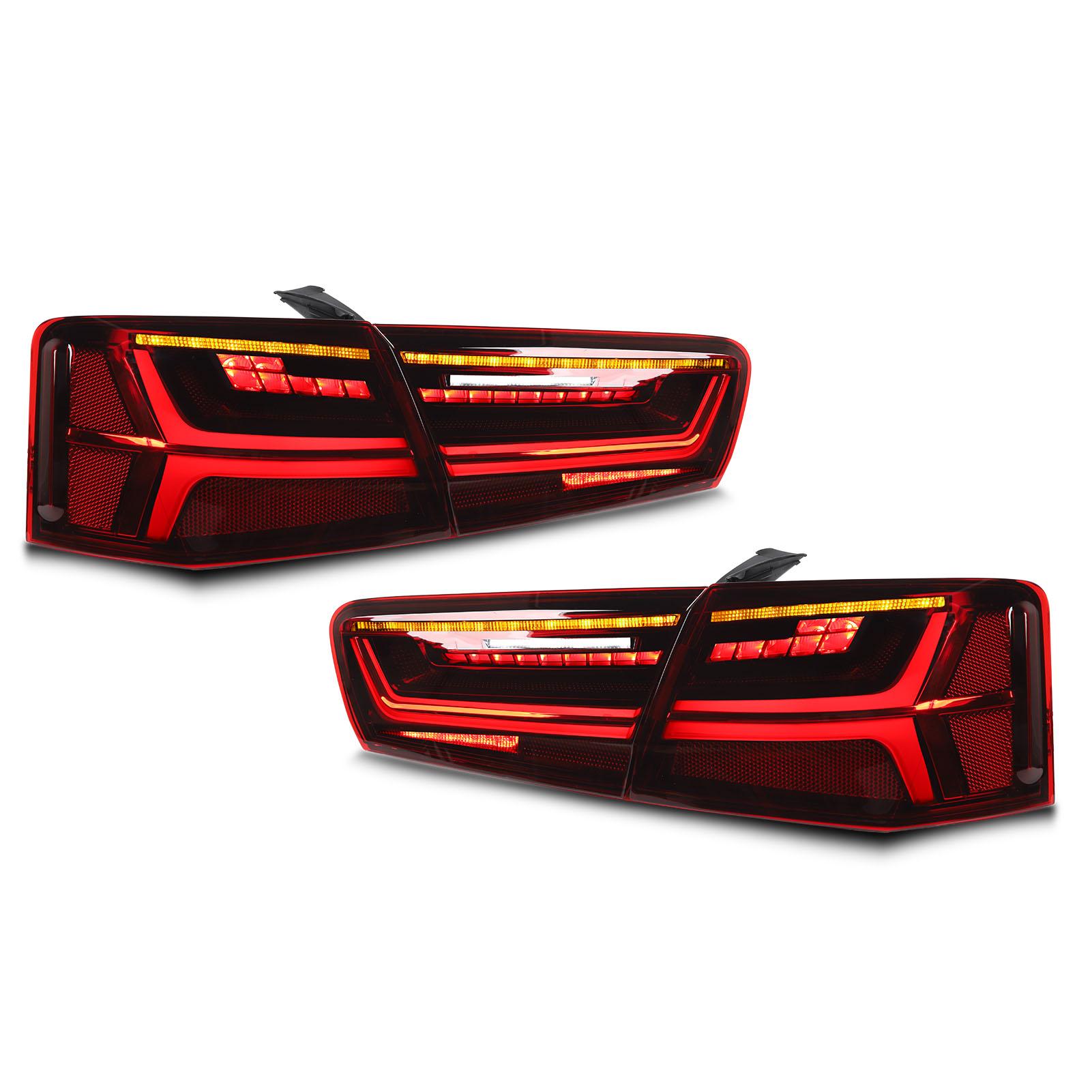 

Динамические полностью светодиодные задние фонари с видом фейслифтинга для седана A6 S6 C7 доРестайлинг 2012–2014 годов