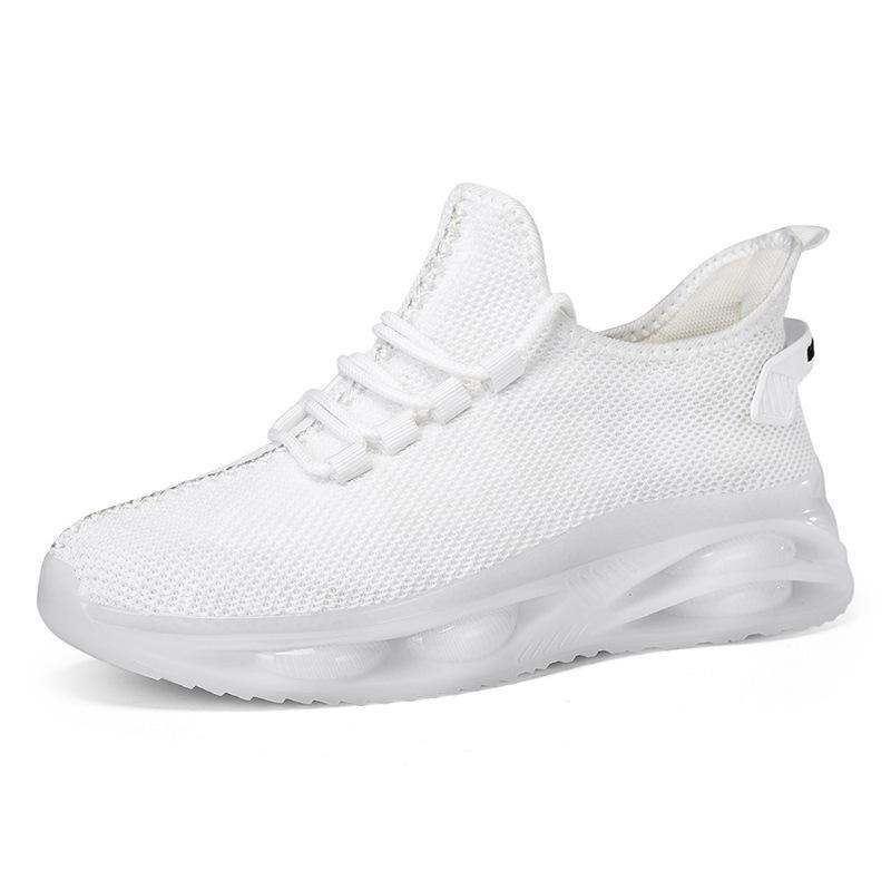 Light Running Shoes for Men Knitted Mesh Casual Sneakers Breathable Walking Jogging Sports Shoes Outdoor Trainers