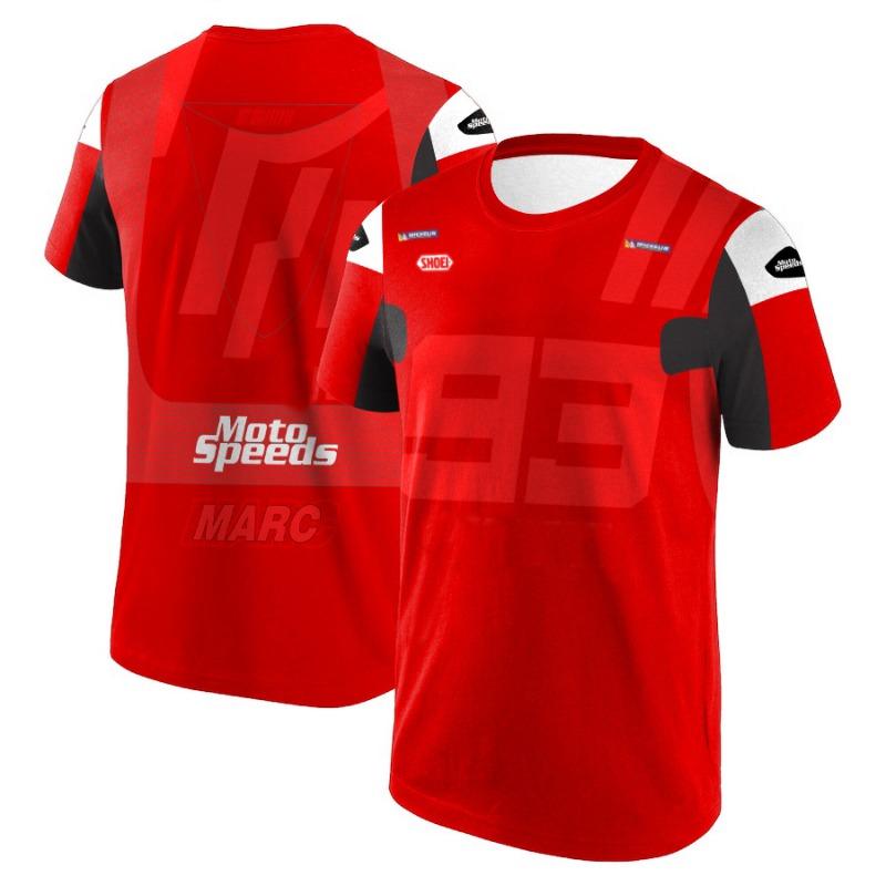 ETST 006 2025 Zomer Nieuw MOTO GP Outdoor Extreme Sporten Sneldrogend Fiets T-shirt Verkocht 93 Marquez Fans Los Ademend Korte Mouwen L