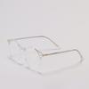 Glasses Tr8907 Full Frame Irregular Retro Flat Glasses