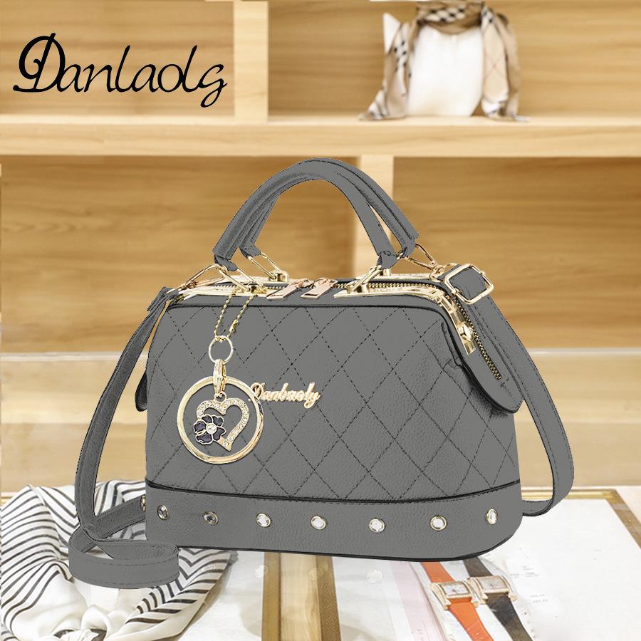 Women's 2025 Trendy Jin Di Leather Shoulder Handbag