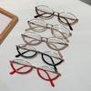 Oval Glassses Women Chic  New Blue Light Blocking Optical Frames Trendy Vintage Luxury Brand Design Decor Eyeglasses
