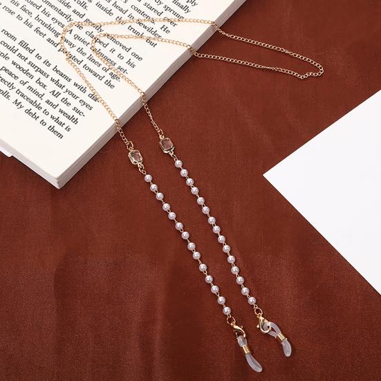 Lanț de ochelari atrăgător de culori vii, capabil de lectură, lanț de ochelari, cordon pentru ochelari pentru fată