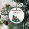 Son-in-Law Ceramic Ornament from Mother-in-Law, Christmas Ornament Keepsake Gift, Wedding Gift to The Groom