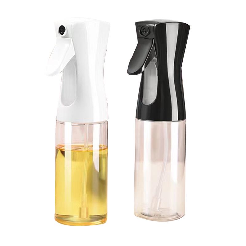 Glass Oil Sprayer Bottle for Kitchen, BBQ, and Air Fryer - Food Grade Oil Storage and Press Can