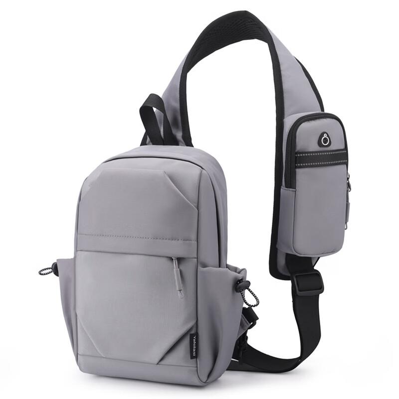 Li Shen Men s Oxford Splash-Proof Crossbody Chest Bag