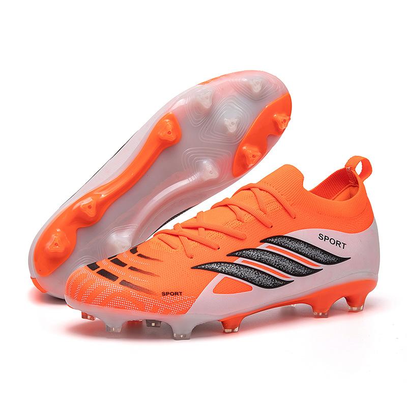 Men'S And Women'S Long-Nail Football Shoes Training Shoes Competition Youth Lace-Up Soccer Shoes
