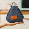 High Quality Portable Triangular Insulation Bag Aluminum Foil Mini Student Rice Ball Bag Durable Lunch Carry Bags