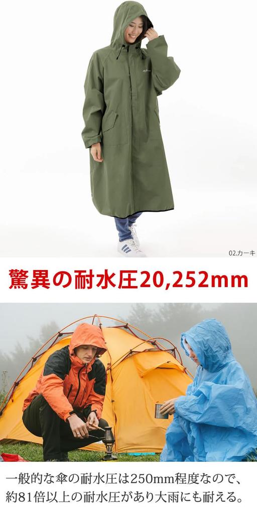 Radweather Rain Water Resistant to Breathable to One Size Fits Most Poncho, 20,000mm, 20,000g/m²,