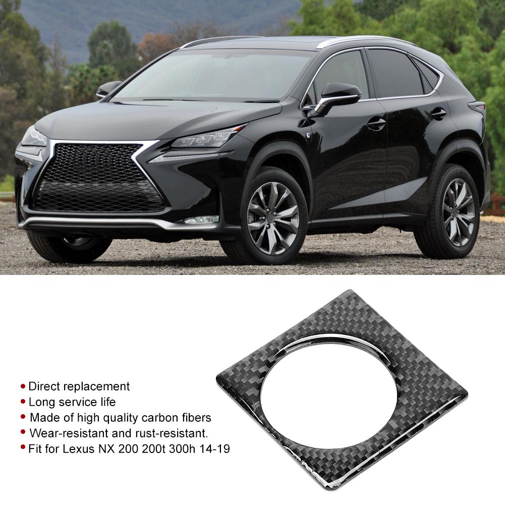 Car Knob Trim Cover Sticker Fit for Lexus NX 200 200t 300h 14 19