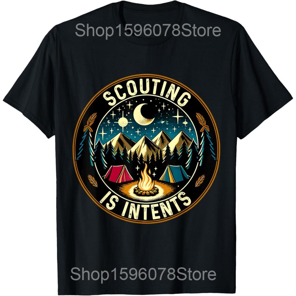 Funny Scout Scouting Nature Types of Knots T Shirts Men Cotton Humor Streetwear Tee Shirt Short Sleeve Unisex Loose Clothing