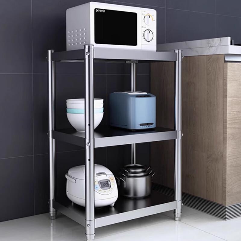 Küchenregal aus Edelstahl