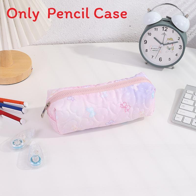 Cute Korean Style Butterfly Bow Pencil Bag With Durable Polyester For Girls And Teens