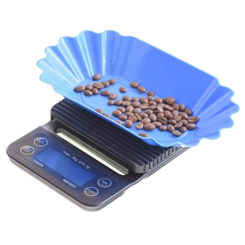 Digital Coffee Scale with Timer LED Screen Weighing Scale 5kg/0.1g Coffee Brewing Timer Scale Kitchen Tool