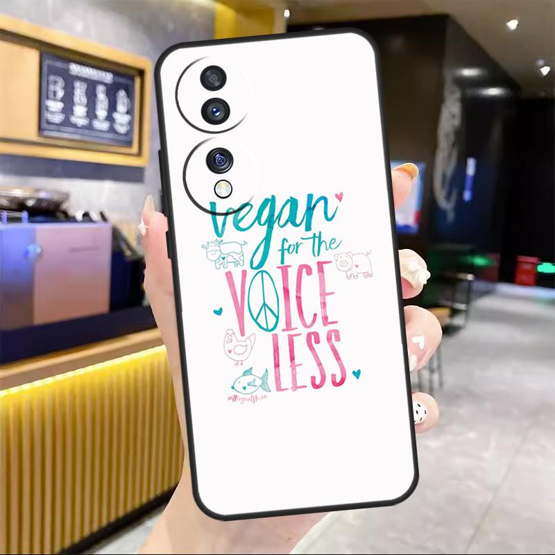 Vegan Inspiration For Honor Magic 7 Lite 5 6 8 Pro Case For Honor Win RT X9c X9a X9b X8b X8c 200 400 50 70 90