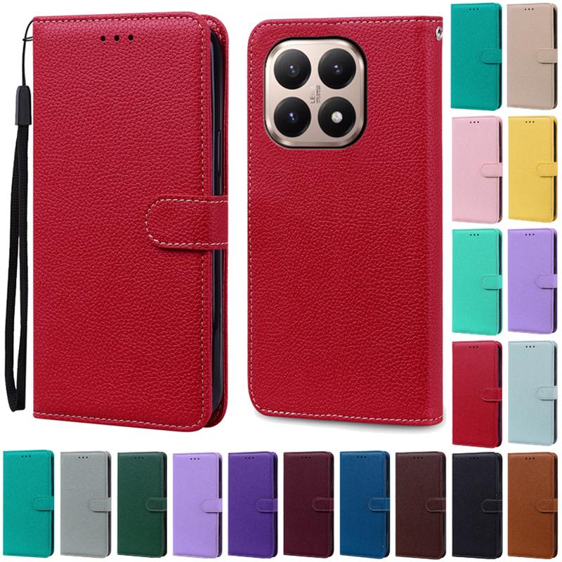 Etui Mi 15T/15T Pro Dla Xiaomi 15T Etui Portfel Klapka Skórzany Pokrowiec Dla Xiaomi 15T Pro Etui Książeczka na Telefon Wstrząsoodporna Coque Fundas