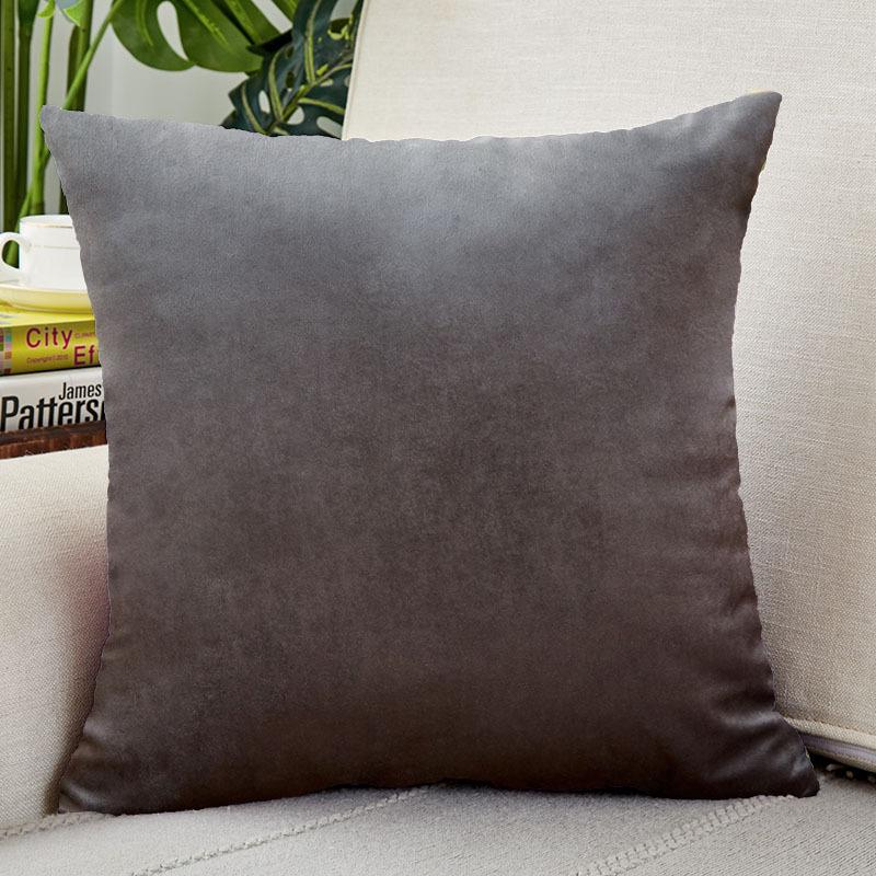 Velvet Pillowcase Cushion Cover Light Luxury Velvet Living Room Sofa Cushion Nordic Home Soft Decoration