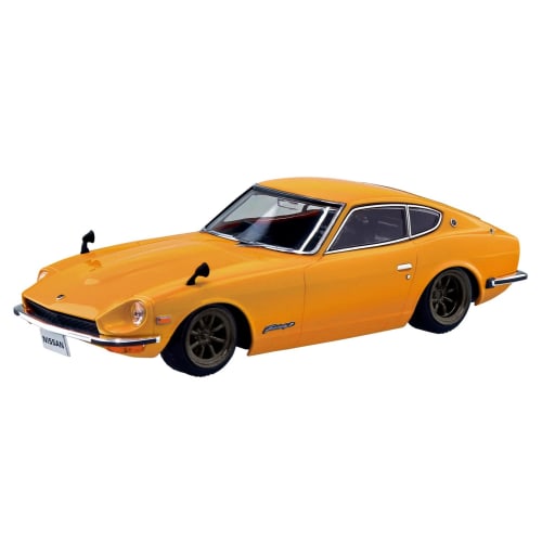 Aoshima Bunka Kyozai (AOSHIMA) 1/32 The Snap Kit Series Nissan S30 Fairlady Z Custom Wheels (Safari Brown) Pre-Colored Plastic Model Kit 13-SP4