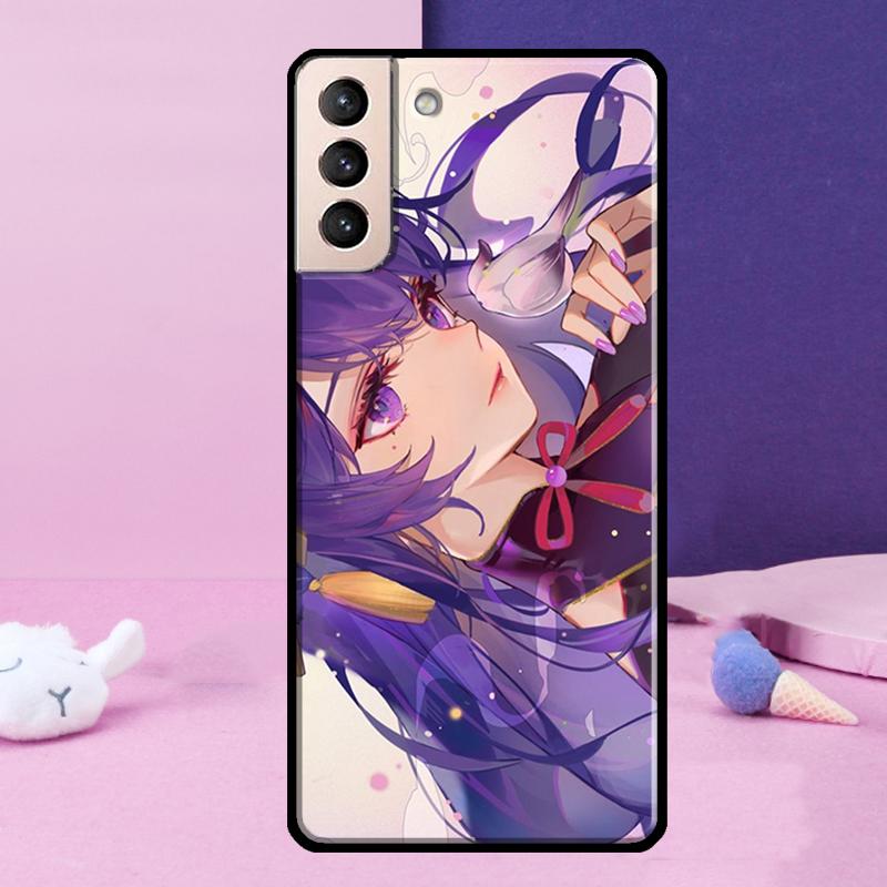 Baal Genshin Impact Game Phone Case For Samsung Galaxy S25 Ultra S23 S20 S21 S22 S24 FE S9 S10 Plus S24 Ultra Cover